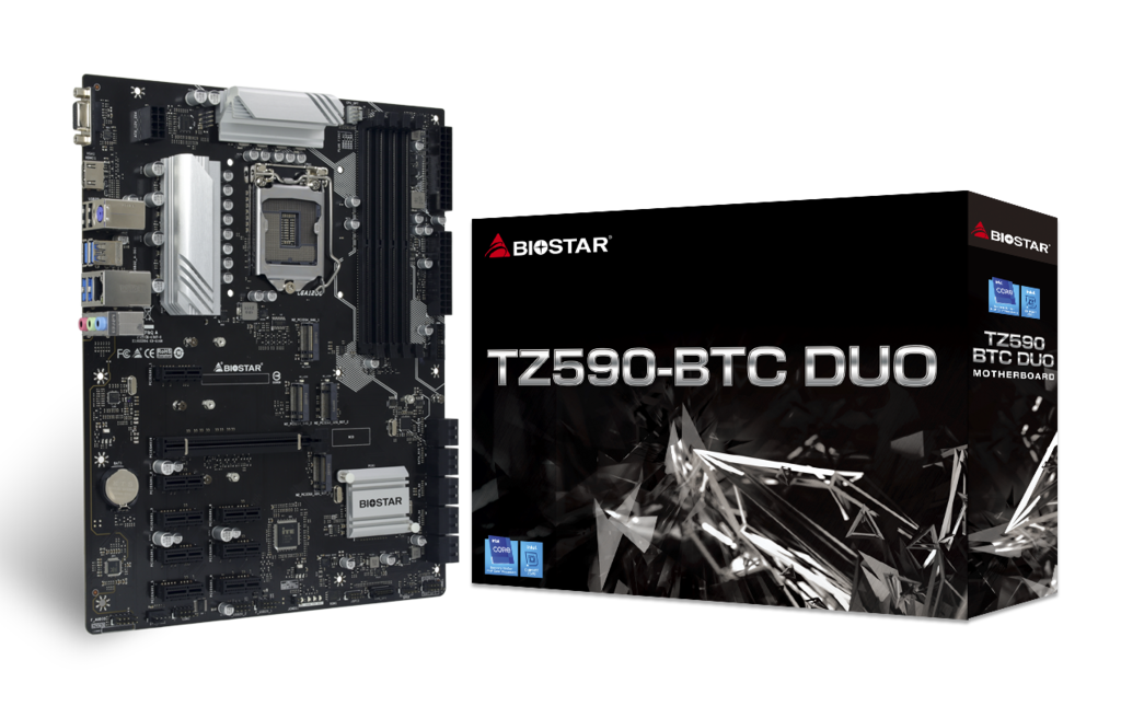  مادربرد بایوستار مدل TZ590-BTC DUO سوکت 1200 