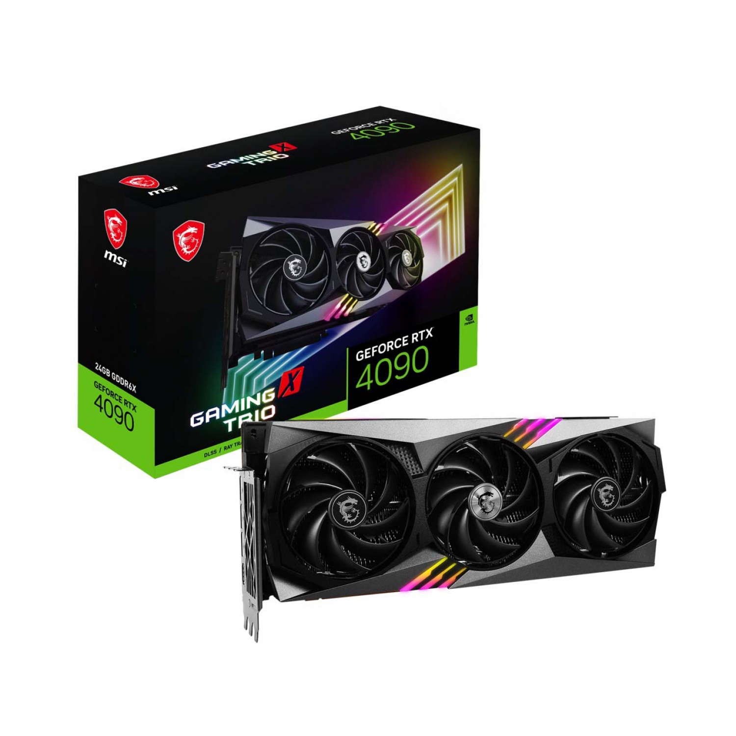  Msi GeForce RTX 4090 GAMING X TRIO 24G GDDR6X Graphics Card 