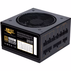 منبع تغذیه کامپیوتر اوست مدل GT-AV1000-GF 80 Plus Gold توان 1000 وات