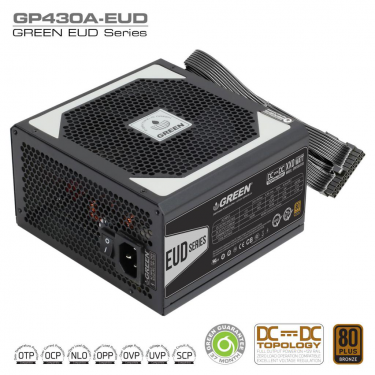 منبع تغذیه کامپیوتر گرین مدل GP430A-EUD