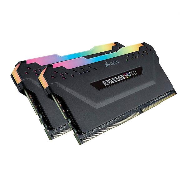 رم دسکتاپ DDR4 دو کاناله 3200 مگاهرتز CL16 کورس ایر مدل Vengeance RGB Pro ظرفیت 32 گیگابایت