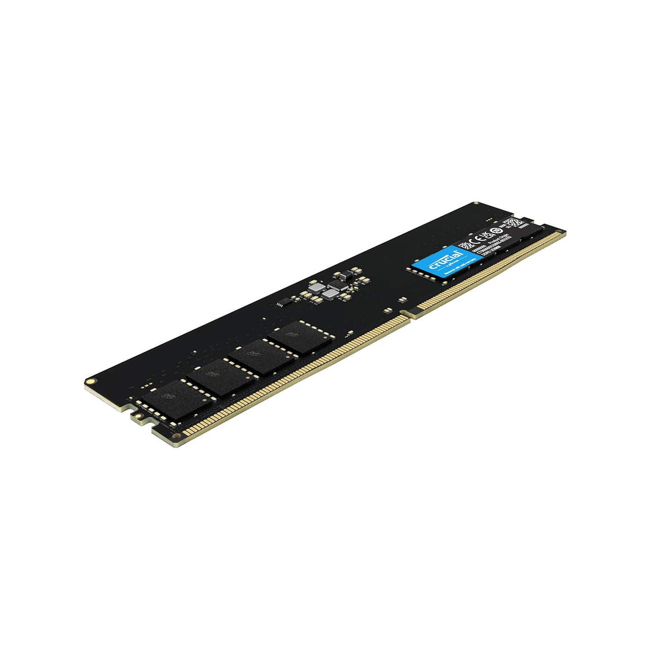 رم دسکتاپ DDR5 تک کاناله 4800 مگاهرتز CL40 کروشیال مدل UDIMM ظرفیت 32 گیگابایت