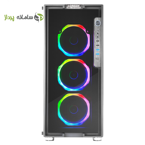 کیس کامپیوتر گرین مدل Z6 RGB Artemis