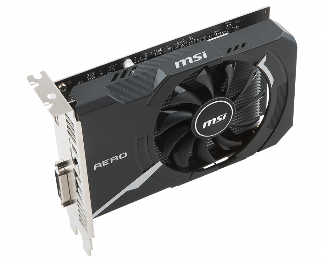 کارت گرافیک ام اس آی مدل GeForce GT 1030 AERO ITX 2G OC