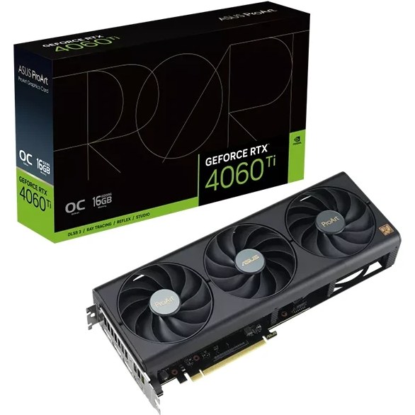 کارت گرافیک ایسوس مدل ProArt GeForce RTX 4060 Ti OC edition 16GB GDDR6