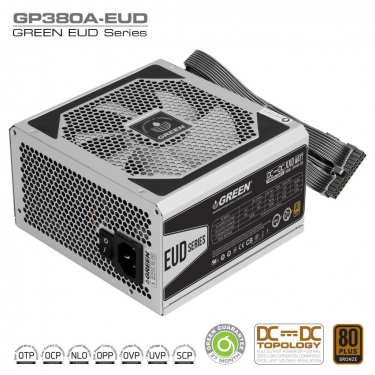 منبع تغذیه کامپیوتر گرین مدل GP380A-EUD