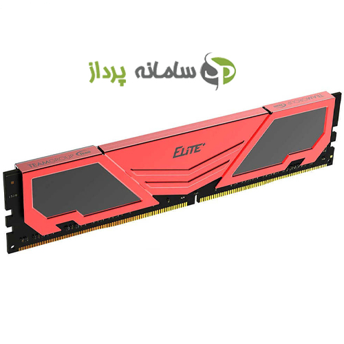 رم دسکتاپ DDR4 تک کاناله 3200 مگاهرتز CL22 تیم گروپ مدل ELITE PLUS ظرفیت 32 گیگابایت