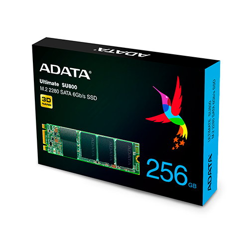 حافظه اس اس دی اینترنال ADATA مدل Ultimate SU800 M2 ظرفیت 256 گیگابایت