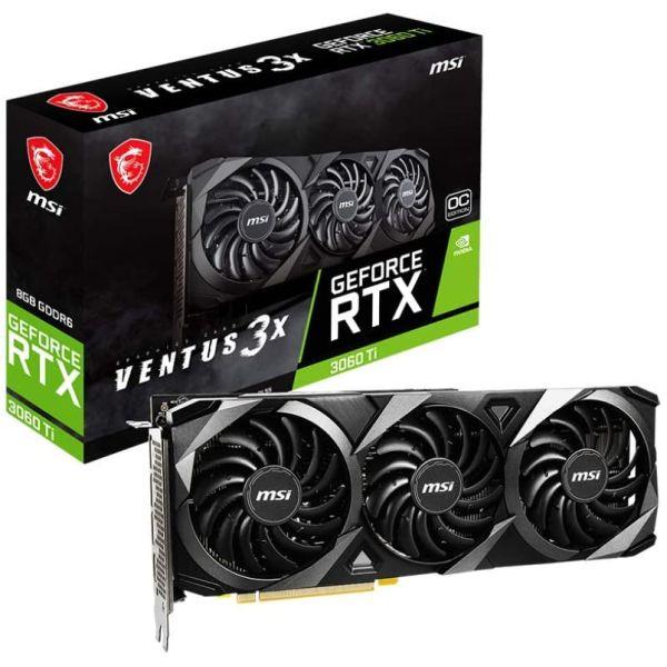 کارت گرافیک ام اس آی مدل RTX 3060 Ti VENTUS 2X OC 8G