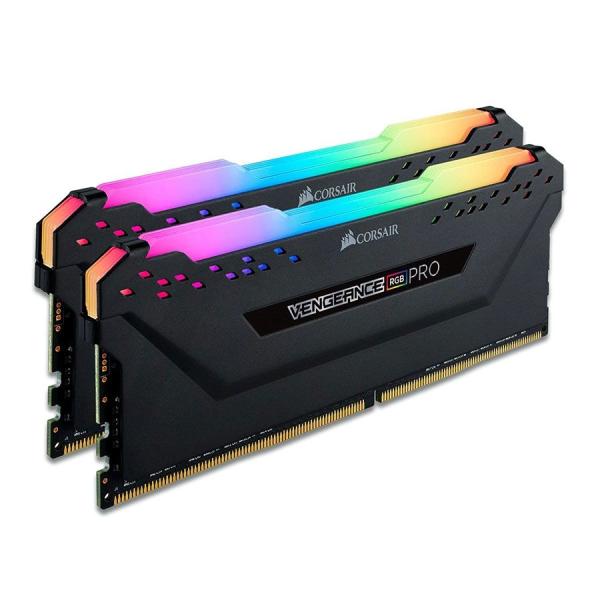 رم دسکتاپ DDR4 دو کاناله 3200 مگاهرتز CL16 کورس ایر مدل Vengeance RGB Pro ظرفیت 32 گیگابایت