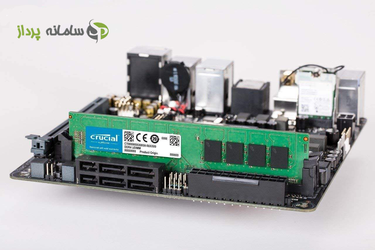 رم دسکتاپ DDR4 تک کاناله 2666  مگاهرتز کروشیال مدل CL17 ظرفیت 16 گیگابایت