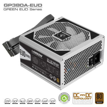 منبع تغذیه کامپیوتر گرین مدل GP380A-EUD-2
