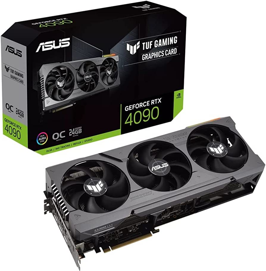  asus TUF Gaming GeForce RTX 4090 O24G GDDR6X Graphics Card -1
