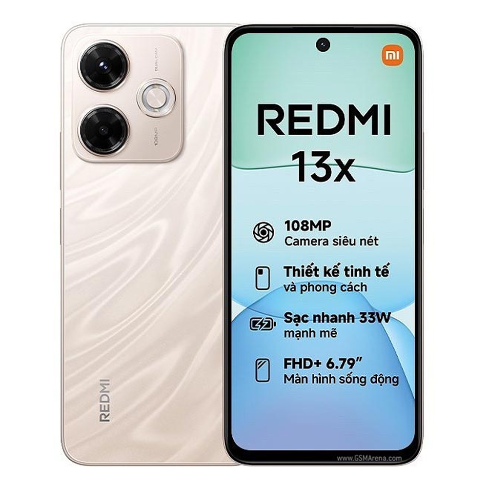 گوشی موبایل شیائومی مدل Redmi 13X ظرفیت 256 رم 8 گیگابایت