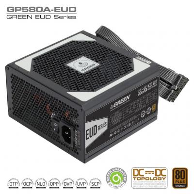 منبع تغذیه کامپیوتر گرین مدل GP580A-EUD-1