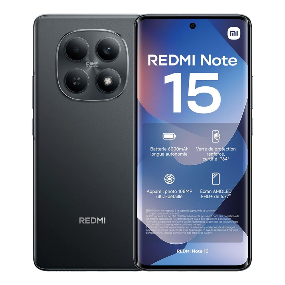 گوشی موبایل شیائومی مدل Redmi Note 15 4G ظرفیت 256 رم 8 گیگابایت-0