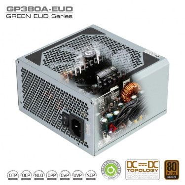 منبع تغذیه کامپیوتر گرین مدل GP380A-EUD-1