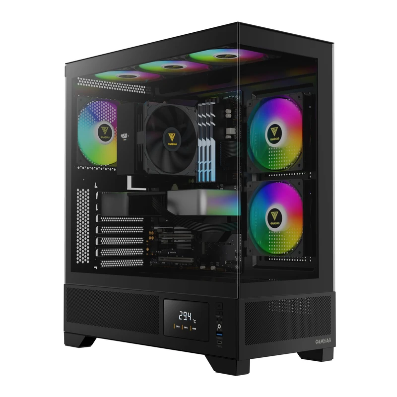 کیس کامپیوتر گیم دیاس مدل ATLAS M1
