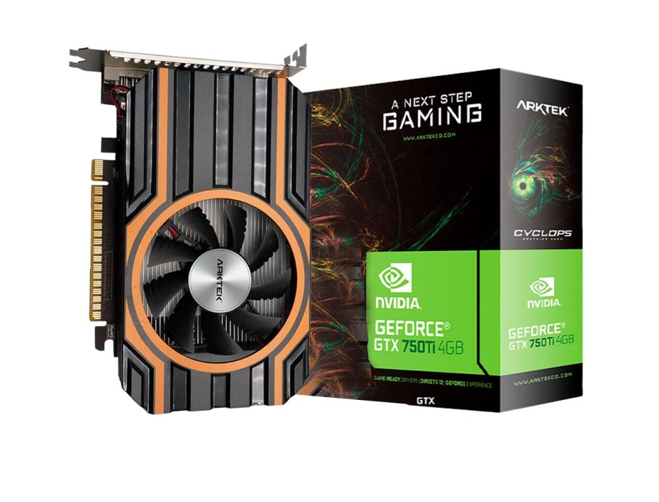 کارت گرافیک آرک تک مدل GTX750Ti - حافظه 4 گیگابایت