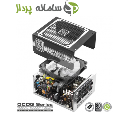 منبع تغذیه دسکتاپ گرین مدل GP1050B-OCDG-1