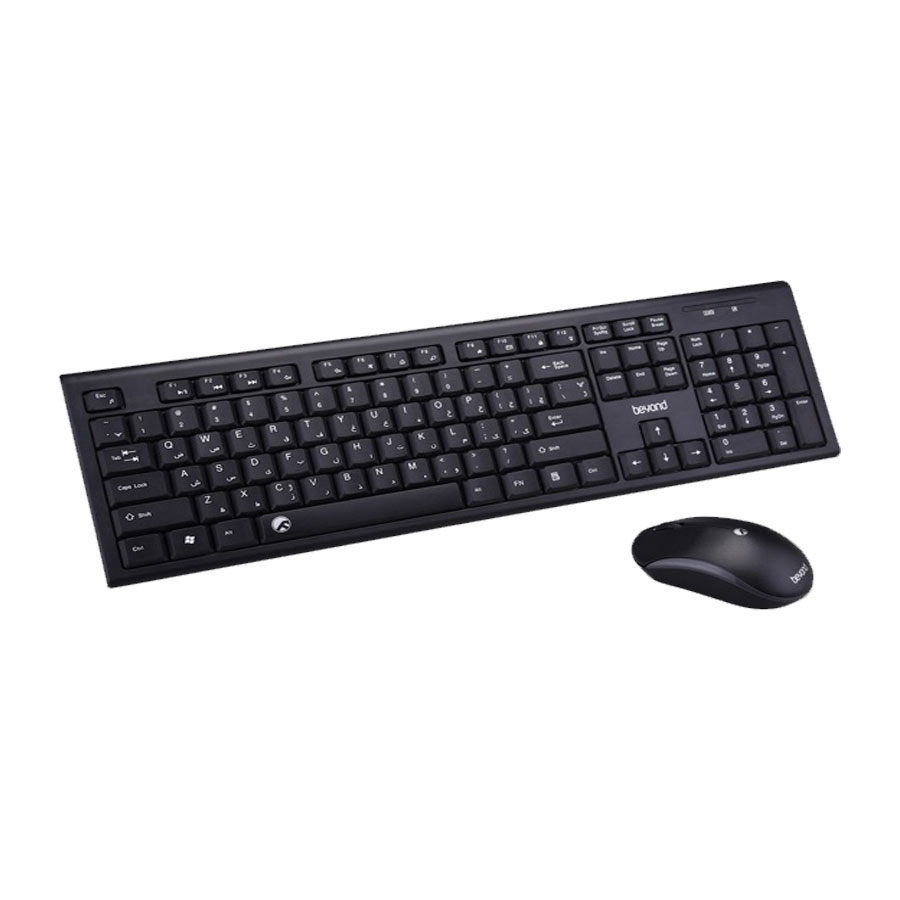 کیبورد و ماوس بی سیم بیاند مدل BMK-4530 RF-2