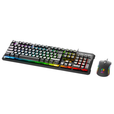کیبورد ماوس گرین مدل GKM605 RGB
