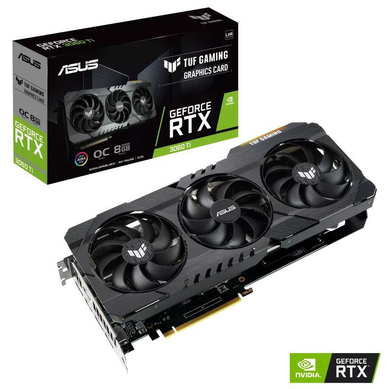 کارت گرافیک ایسوس ASUS Dual GeForce RTX 3060 Ti OC Edition 8GB GDDR6 VGA-1