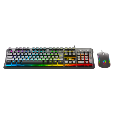 کیبورد ماوس گرین مدل GKM605 RGB-4
