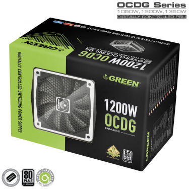 منبع تغذیه دسکتاپ گرین مدل GP1200B-OCDG-5