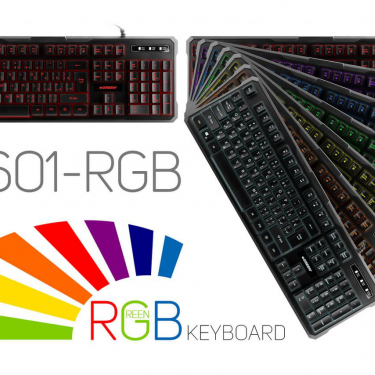 کیبورد گرین مدل GK601 RGB-0