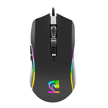 کیبورد ماوس گرین مدل GKM605 RGB-6