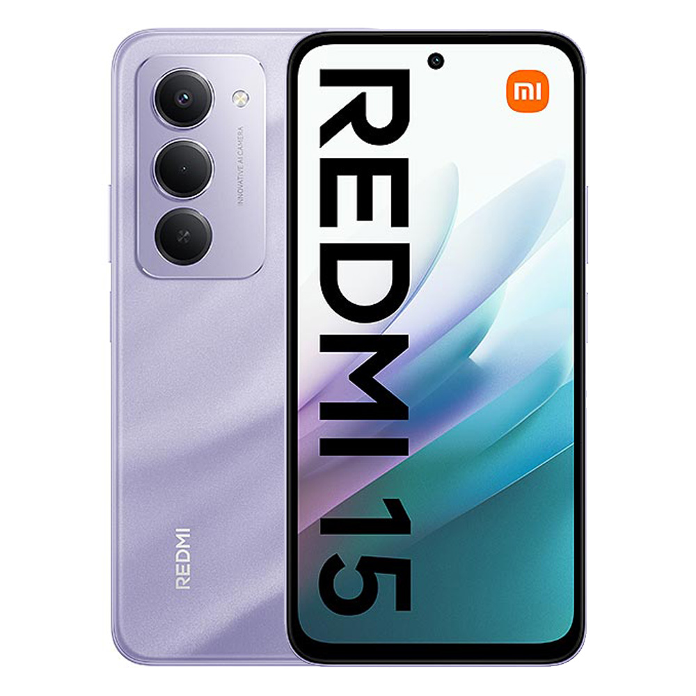 گوشی موبایل شیائومی مدل Redmi 15 4G ظرفیت 256 رم 8 گیگابایت